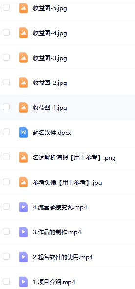 图片[3]躺盈网-网创项目资源站-副业项目-创业项目-搞钱项目0成本，小白无脑复制粘贴，一单298  靠给宝宝起名月入10000+  附送软件躺盈网-网创项目资源站-副业项目-创业项目-搞钱项目躺盈网